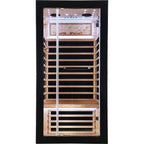 Single-person starlight ceiling lighting sauna