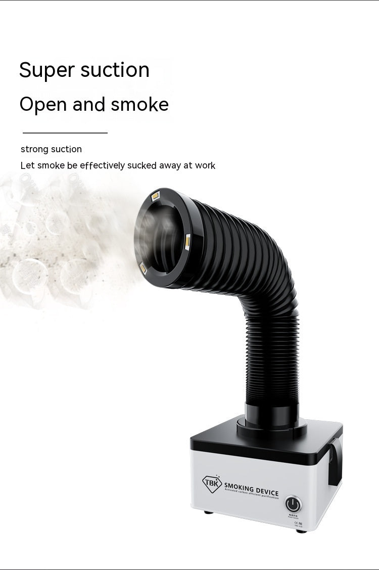 FlipStylez Luxe Matte Black Laser-Engraved Odor Purifier | Portable Mini Air Filter & Desktop Smoke Eliminator