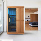 Finnmark FD-2 Full-Spectrum 2-Person Home Infrared Sauna With Built-In LCD Touchscreen Controller [FD-KN002] (SAK94731)