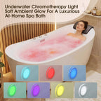 Nuvia Verano Freestanding Whirlpool Air Bubble LED Massage Bathtub (SAK47639)