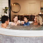 MSpa Cocoon Verto Series Six-Person Inflatable Round Hot Tub With Hydro Massage [F-CO066WE] (SAK50928)