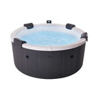 MSpa Denver Frame Series Six-Person Inflatable Round Hot Tub With Hydro Massage [F-DO066W] (SAK87043)