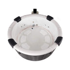 MSpa Denver Frame Series Six-Person Inflatable Round Hot Tub With Hydro Massage [F-DO066W] (SAK87043)