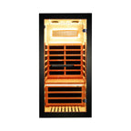 Thermora Solara Single-Person Chilean Pine Infrared Sauna Cabin (SAK57926)